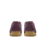 Clarks Original Women Wallabee Plum Suede Made in Vietnam