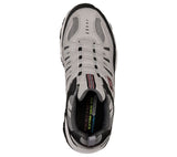Skechers Men AFTER BURN Extra Wide Width 51866 Grey/Black
