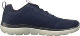 Skechers Men Summits Torre Lace Up Sneaker Navy/Grey  #232395 Navy/Grey