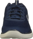 Skechers Men Summits Torre Lace Up Sneaker Navy/Grey  #232395 Navy/Grey