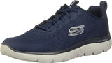 Skechers Men Summits Torre Lace Up Sneaker Navy/Grey  #232395 Navy/Grey
