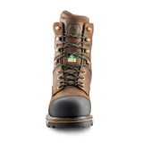 Kodiak Men Neragon 8" Waterproof Composite Toe Safety Work Boot Dark Brown