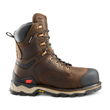 Kodiak Men Neragon 8" Waterproof Composite Toe Safety Work Boot Dark Brown