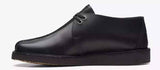 Clarks Original Men DESERT TREK BLACK SMOOTH LEATHER MADE IN VIETNAM