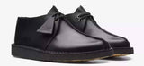 Clarks Original Men DESERT TREK BLACK SMOOTH LEATHER MADE IN VIETNAM