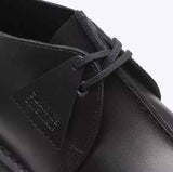 Clarks Original Men DESERT TREK BLACK SMOOTH LEATHER MADE IN VIETNAM