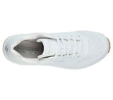 Skechers Women Uno Stand on Air 73690 White Wide Fit