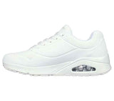 Skechers Men UNO - STAND ON AIR 52458 Wide Fit New White