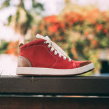 Kodiak Women Georgian Mid-Cut Sneaker Red
