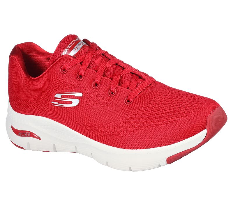Walking Shoe Skechers Womens Shoes Red Skechers Women's Slip Ins