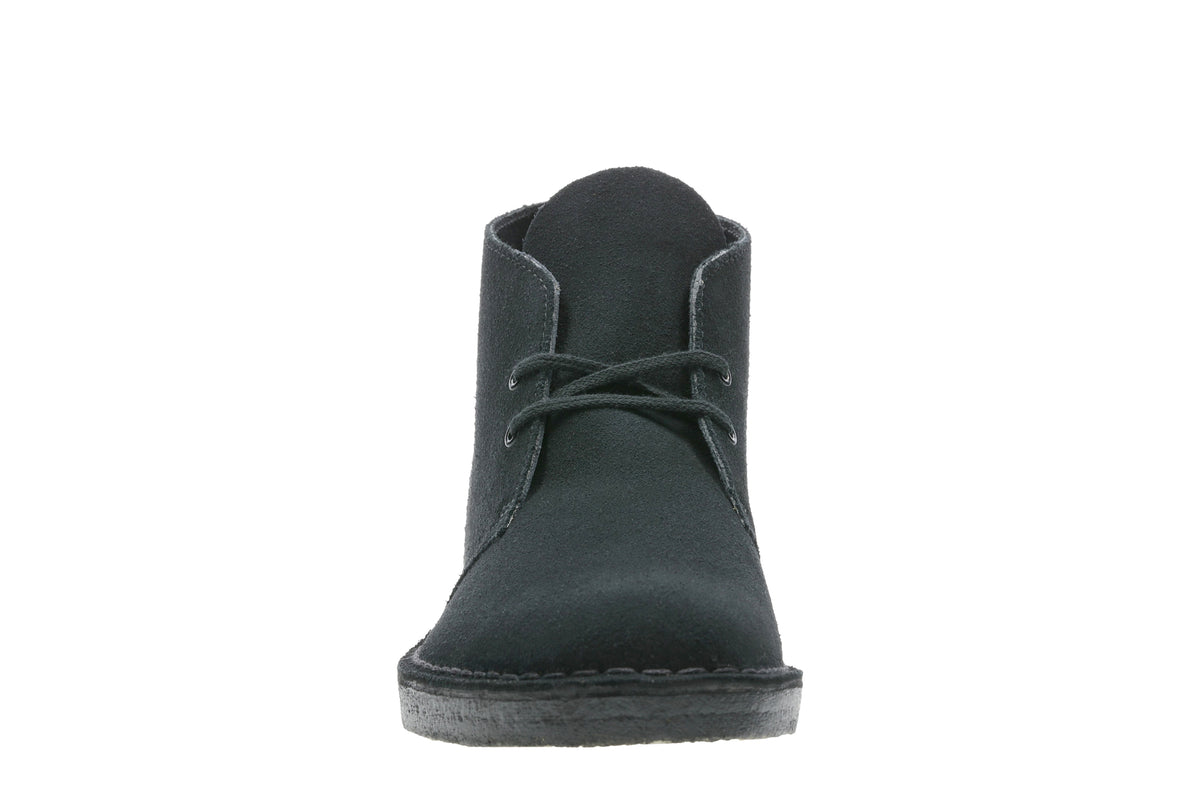 Men s Clarks Desert Boot Original Black Suede made in Vietnam