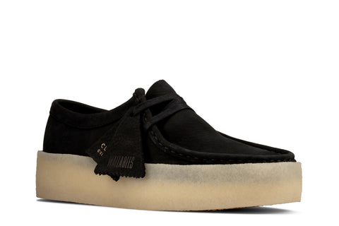 New Women's Wallabee Cup Black Nubuck Made In Vietnam (Limited Edition)