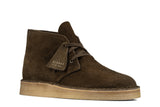 Clarks Original Men Desert Coal Olive Suede Made in Vietnam