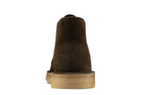 Clarks Original Men Desert Coal Olive Suede Made in Vietnam