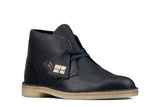 Clarks Original Men Desert Boot Navy Leather Made in Vietnam "