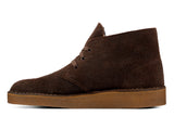 Clarks Original Men Desert Coal Dark Brown Suede Made in Vietnam "