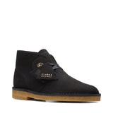 Clarks Original Men Desert Boot Black Made in Portugal "
