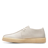 Clarks Original Men Desert Cup -  White Suede Made in Vietnam