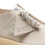 Clarks Original Men Desert Cup -  White Suede Made in Vietnam