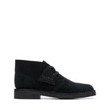 Clarks Original Kids Desert Boot Older Black Suede