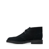 Clarks Original Kids Desert Boot Older Black Suede