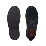 Clarks Original Kids Desert Boot Older Black Suede