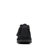 Clarks Original Kids Wallabee Boot Older Black Suede