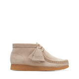 Clarks Original Kids Wallabee Boot Older Sand Suede