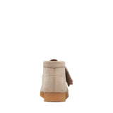 Clarks Original Kids Wallabee Boot Older Sand Suede