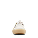 Clarks Original Men Ashcott Cup Off White Suede "Made In Vietnam"