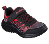 Skechers BOYS' Bounder - Smooth Street #403737L BKRD