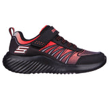 Skechers BOYS' Bounder - Smooth Street #403737L BKRD