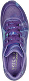 Skechers Women Street, Uno Like Water Sneaker 155137 Purple