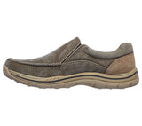 Skechers MEN  RELAXED FIT: EXPECTED - AVILLO-64109 KHAKI - Shoes 4 You
