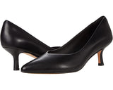 Clarks full shoes- Violet55 Court Black Leather