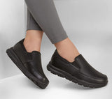 Skechers Women Work Relaxed Fit: Nampa - Annod SR #77236 Wide BLK
