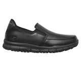Skechers Women Work Relaxed Fit: Nampa - Annod SR #77236 Wide BLK