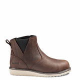 Kodiak Women WHITTON STEEL TOE CHELSEA SAFETY WORK BOOT (Dark Brown)