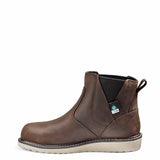Kodiak Women WHITTON STEEL TOE CHELSEA SAFETY WORK BOOT (Dark Brown)