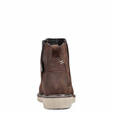 Kodiak Women WHITTON STEEL TOE CHELSEA SAFETY WORK BOOT (Dark Brown)