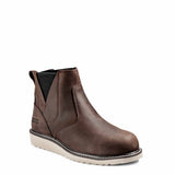 Kodiak Women WHITTON STEEL TOE CHELSEA SAFETY WORK BOOT (Dark Brown)
