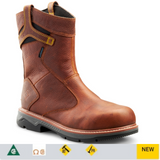 Terra Men PATTON WELLINGTON ALUMINUM TOE SAFETY BOOT (BROWN)