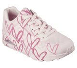 Skechers Women x JGoldcrown: Uno - Spread the Love 155507 LTPK