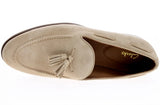 Clarks Mens Citistride Slip Taupe Suede Skoene