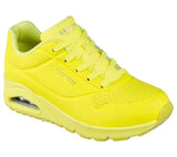 Skechers Women UNO - NIGHT SHADES 73667 (NEON YELLOW)