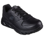 SKECHERS Women' WORK RELAXED FIT GLIDE-STEP SR (SLIP RESISTANT) 108054 (BLACK) )