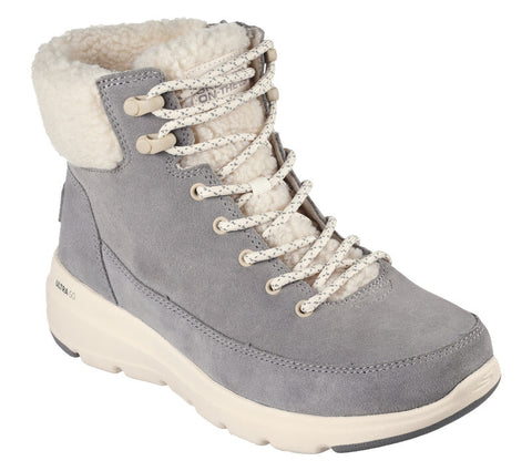 Skechers Women's On-the-GO Glacial Ultra - Woodlands Boots 16677 Grey