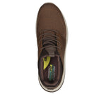 Skechers Men Delson 3.0 - Cicada  #:210238 Wide Dark Brown