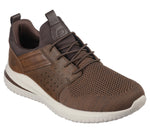 Skechers Men Delson 3.0 - Cicada  #:210238 Wide Dark Brown