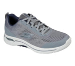 Skechers Men's GO WALK ARCH FIT IDYLLIC - 216116 Extra Wide Fit Grey/Navy